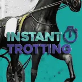 Instant Virtual Trotting logo – Crash Games by Leap Gaming at rewards-casino
