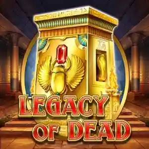 Legacy of Dead slot visual from Play&#039;n GO available on casinorewards.si